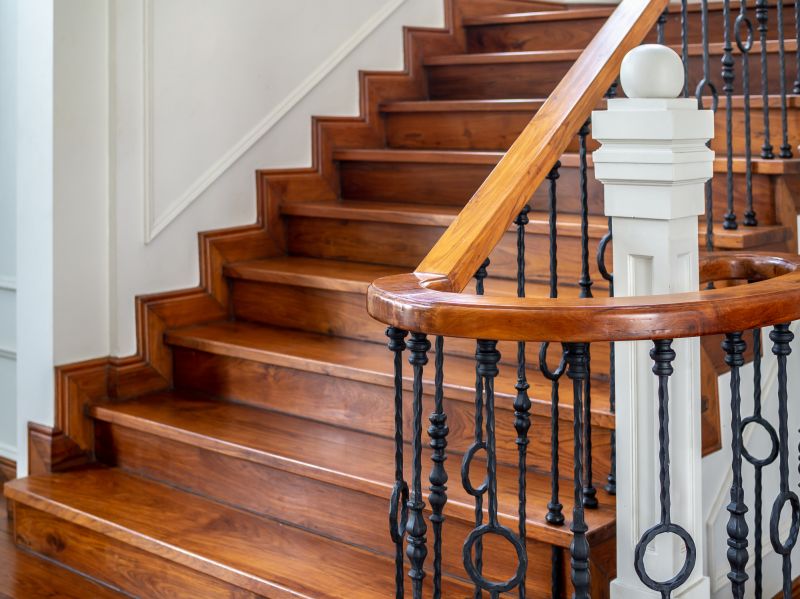 Wood Banister Repair Service in Alpharetta, GA