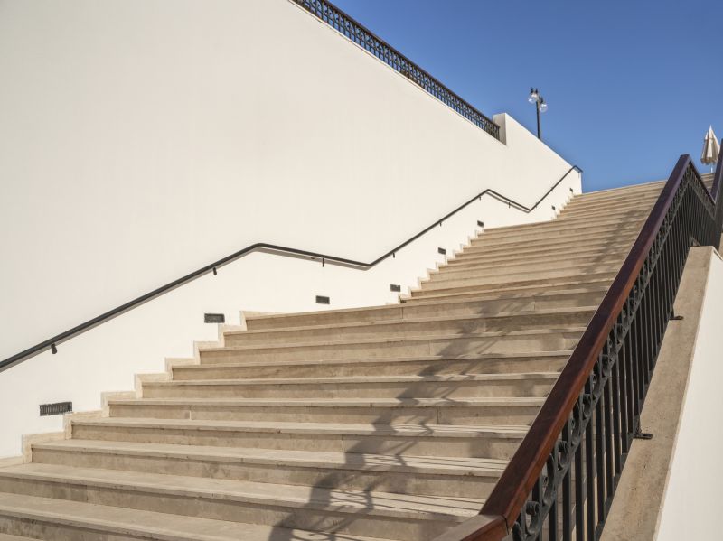 Curved Staircase Installation in Conroe, TX
