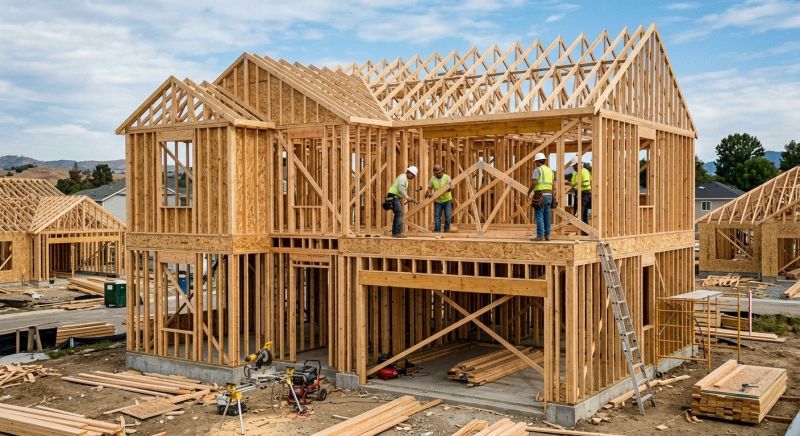Home Addition Framing in Wilmington, NC