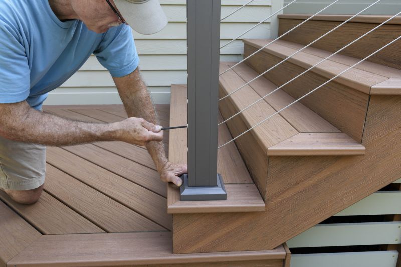 Wood Banister Repair Service in Olathe, KS